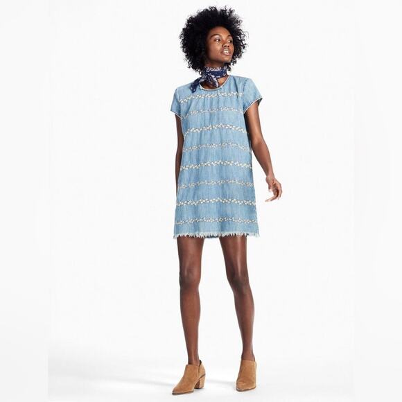 LUCKY BRAND Floral Shift Dress in Honey Grove Size XL NWT - Picture 1 of 11